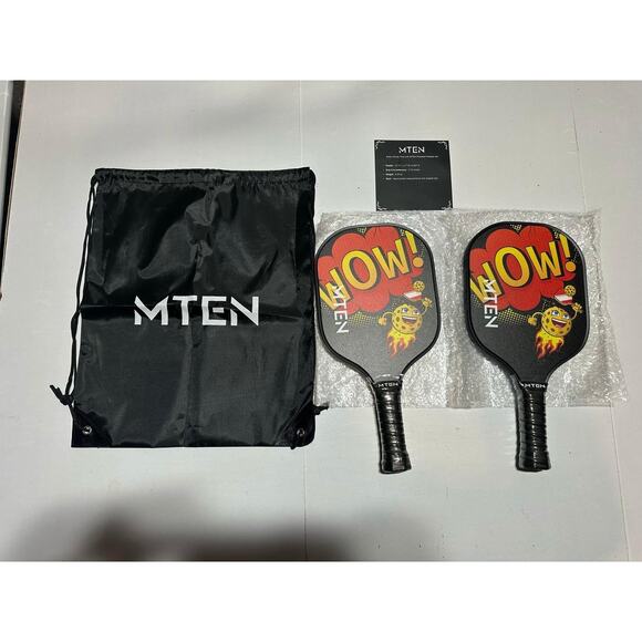 MTEN Pickleball Paddle Set - WOW - Picture 1 of 4